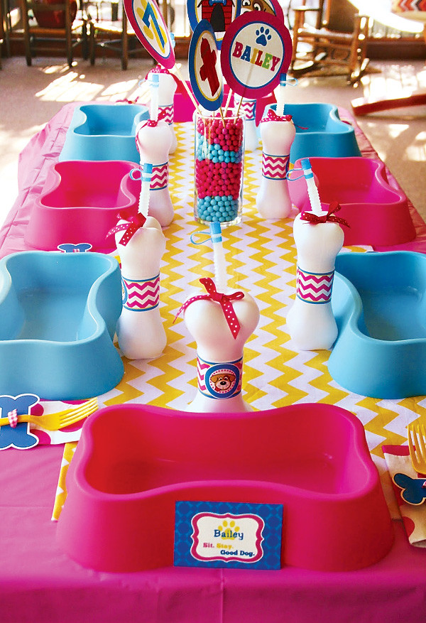 Dog Birthday Party
 Playful Doggy Party Ideas Girls Birthday Hostess