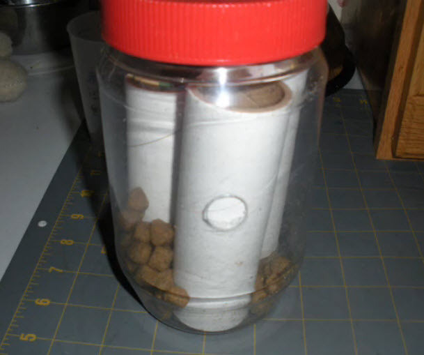 Dog Treat Dispenser DIY
 DIY Jar Dog Treat Dispenser petdiys