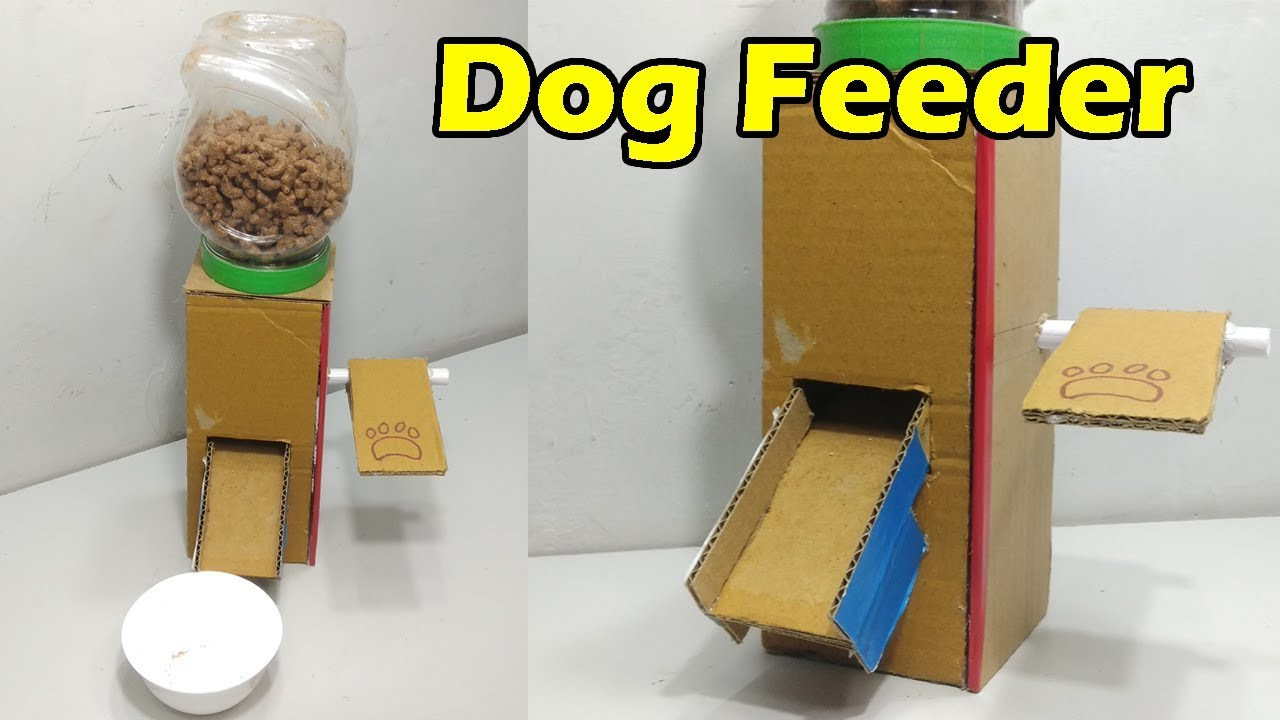 Dog Treat Dispenser DIY
 How To Make Dog Feeder at Home