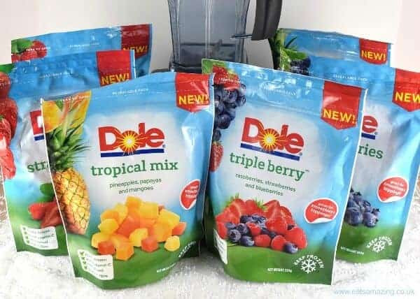 Dole Frozen Fruit Smoothie Recipes
 Easy Layered Smoothie Recipe with Dole Frozen Fruit