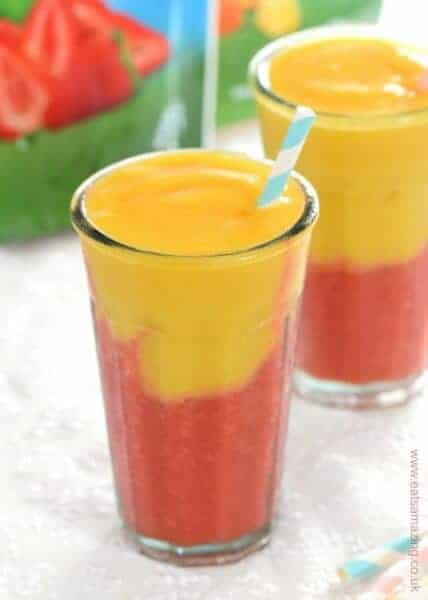 Dole Frozen Fruit Smoothie Recipes
 Easy Layered Smoothie Recipe with Dole Frozen Fruit