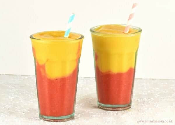 Dole Frozen Fruit Smoothie Recipes
 Easy Layered Smoothie Recipe with Dole Frozen Fruit