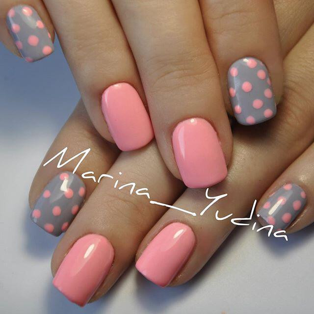 Dot Nail Art
 15 easy polka dot summer nail art ideas to inspiration