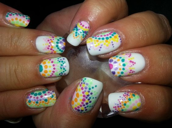 Dot Nail Art
 50 Different Polka dots Nail Art Ideas That Anyone Can DIY