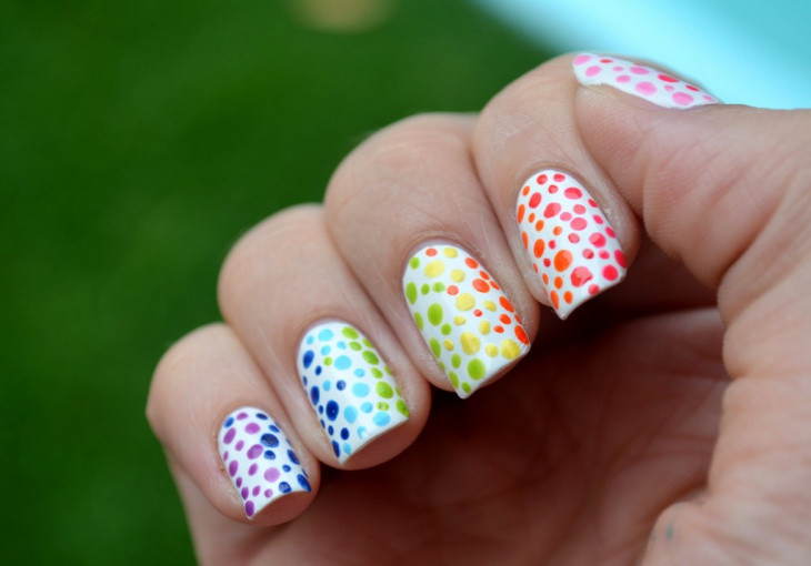 Dot Nail Art
 15 Bubble Nail Art Designs Ideas