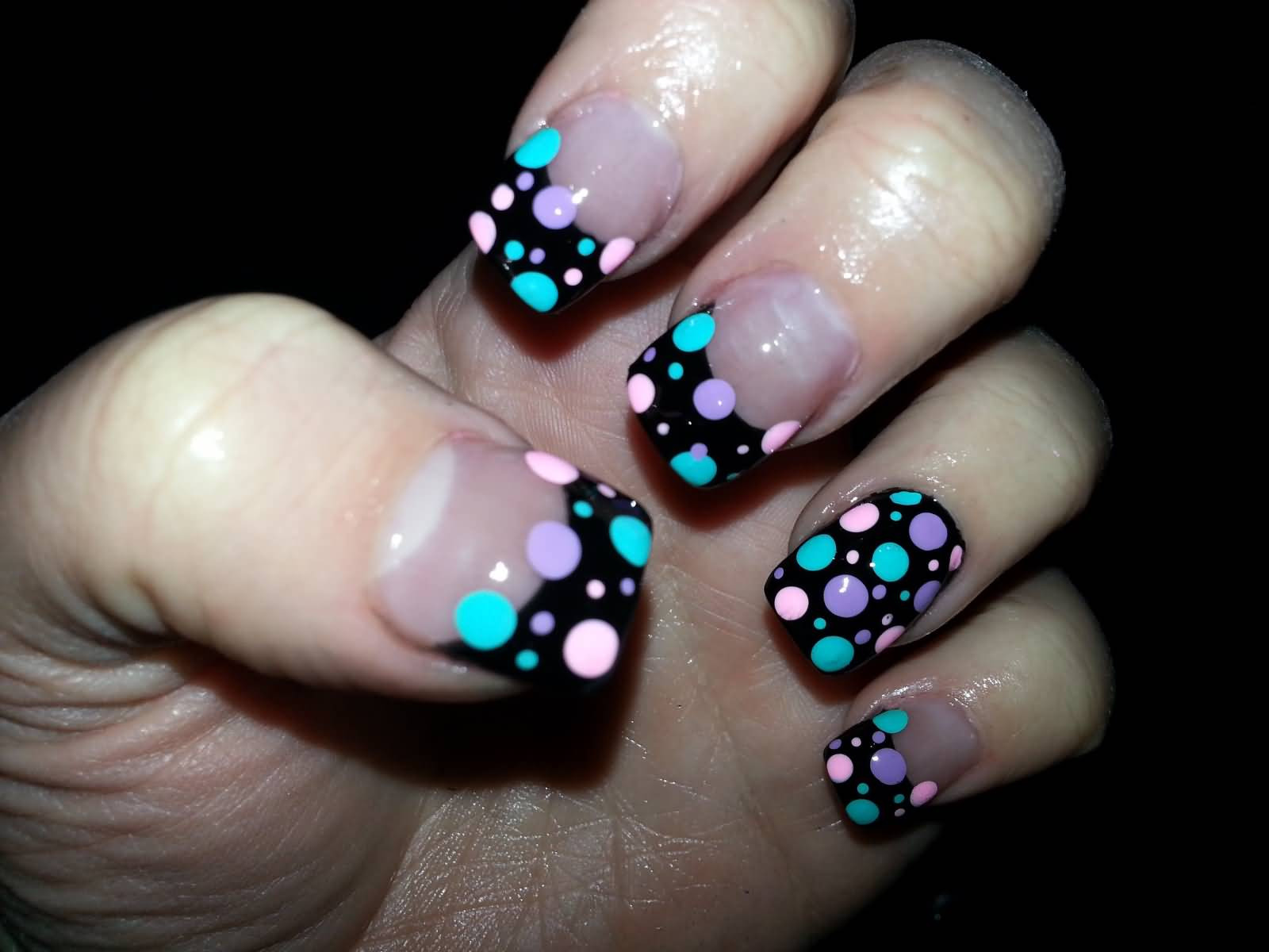 Dot Nail Art
 55 Best Polka Dots Nail Art Design Ideas For Trendy Girls