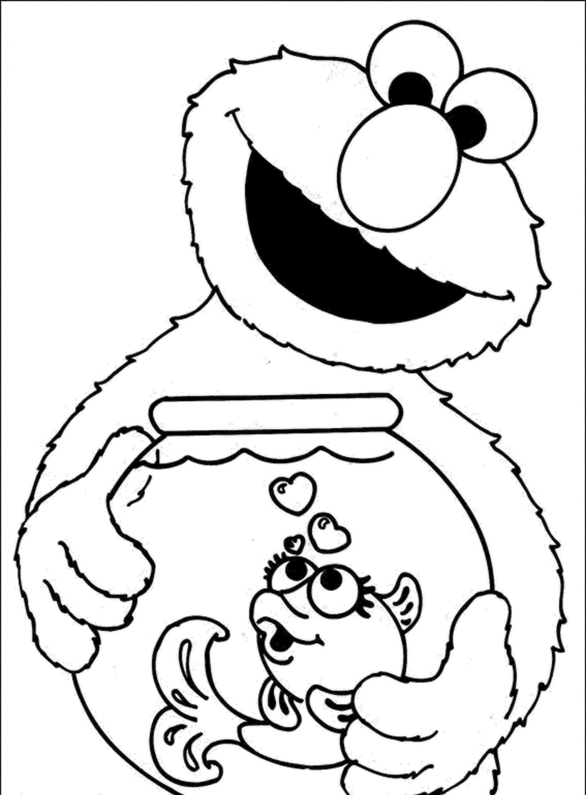 Download Coloring Pages For Kids
 Free Elmo Printable Coloring Pages Download