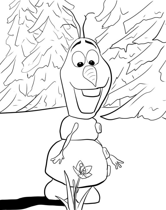 Download Coloring Pages For Kids
 Free Printable Frozen Coloring Pages for Kids Best