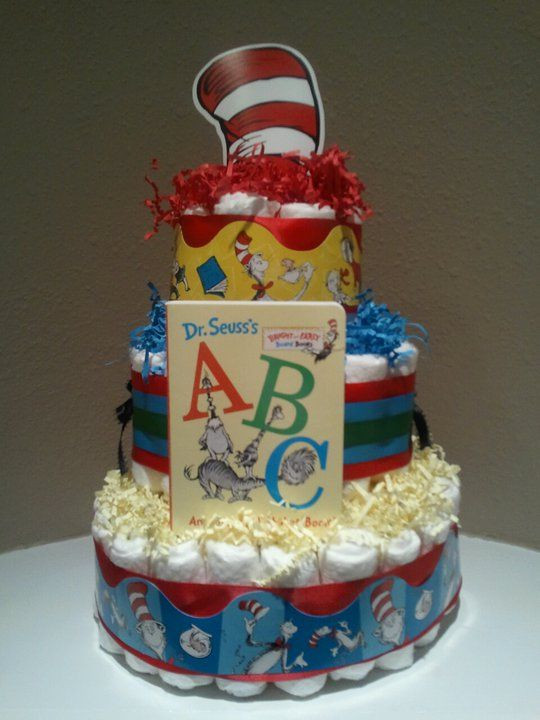 Dr Seuss Baby Gift Ideas
 Dr Seuss diaper cake