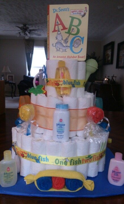 Dr Seuss Baby Gift Ideas
 Dr Seuss diaper cake