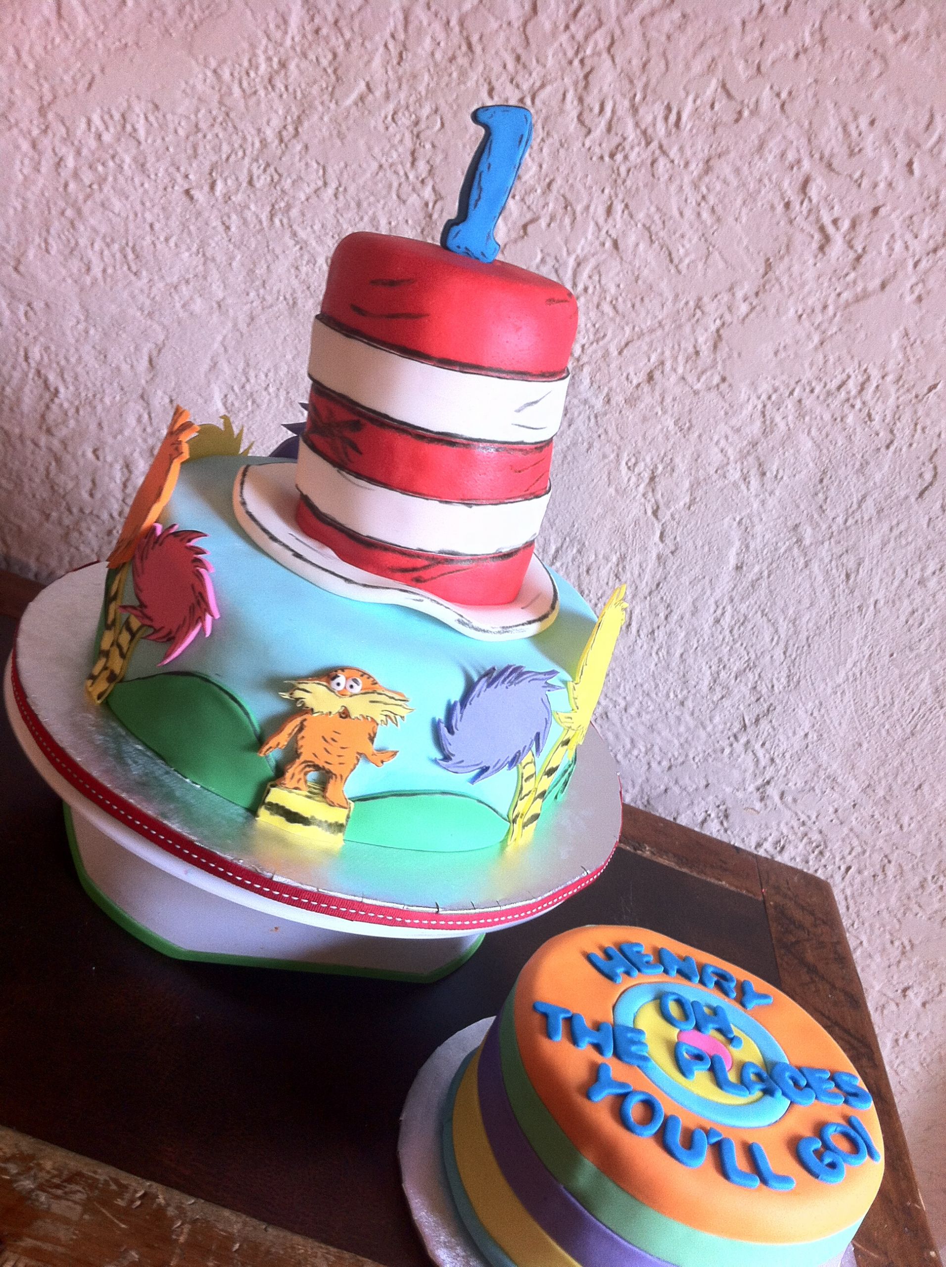 Dr Seuss Birthday Cakes
 dr suess birthday cake