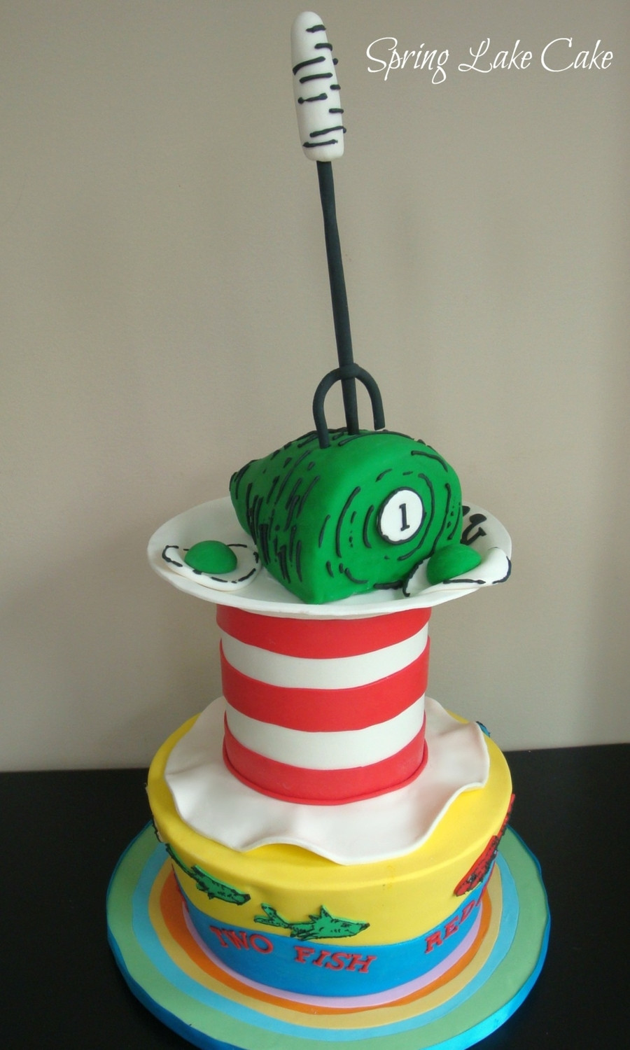 Dr Seuss Birthday Cakes
 Dr Seuss Birthday Cake CakeCentral