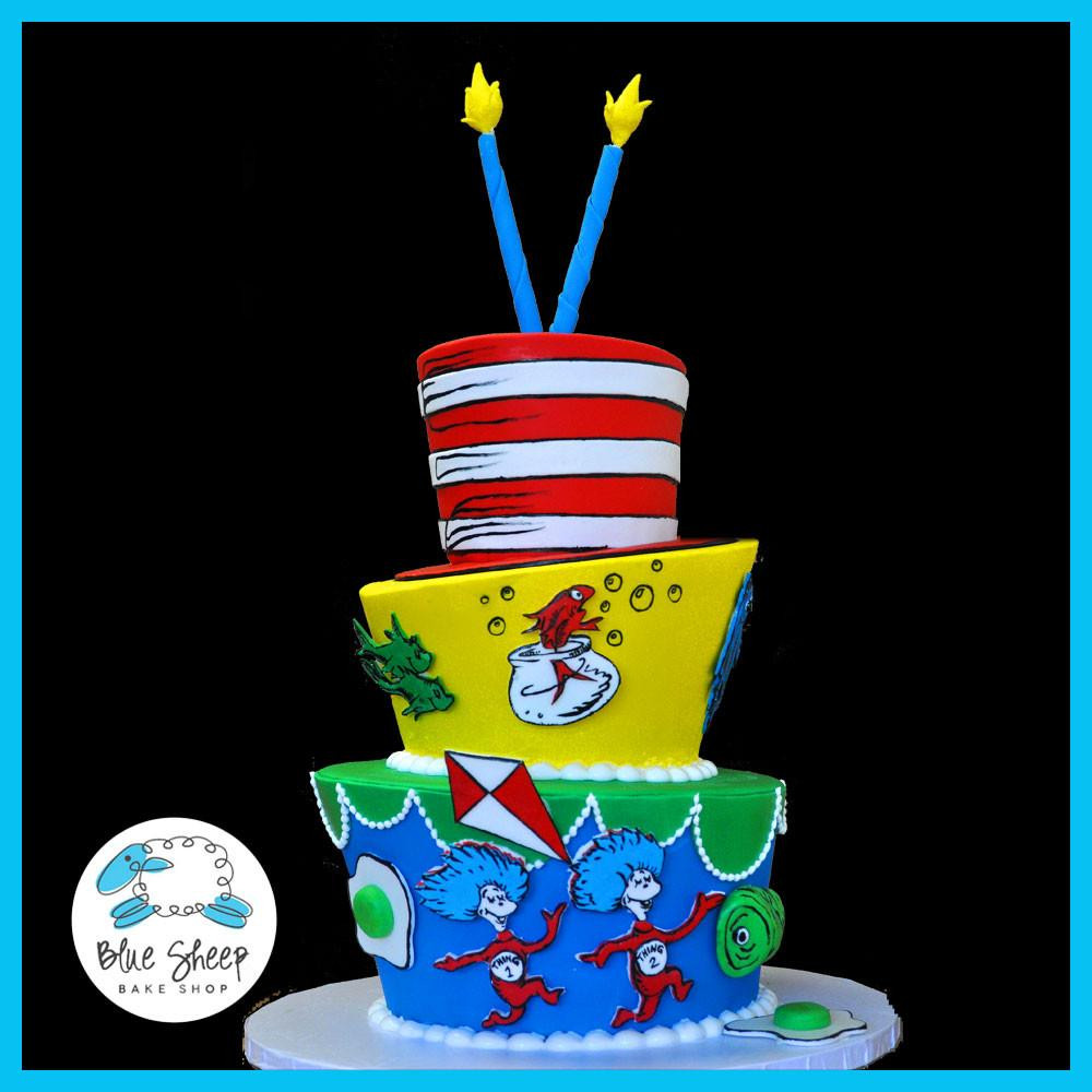 Dr Seuss Birthday Cakes
 Dr Seuss Birthday Cake