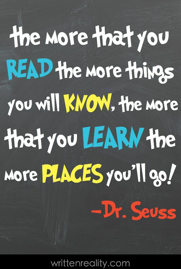 Dr.Seuss Quotes About Children
 Dr Seuss Quotes For Kids Written Reality