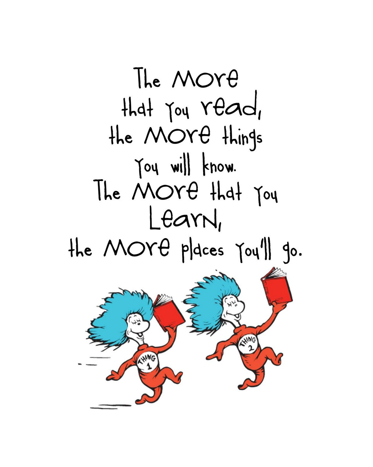 Dr.Seuss Quotes About Children
 Teaching the Kao Kids Raising a Reader Part 2