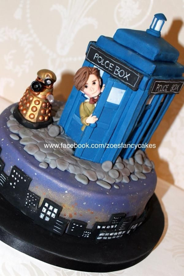Dr Who Birthday Cake
 144 best Doctor Who Cakes images on Pinterest