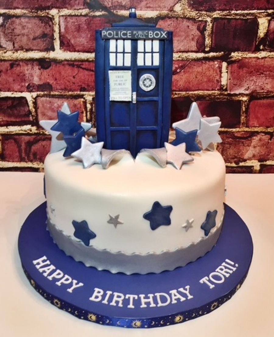 Dr Who Birthday Cake
 Dr Who Tardis Cake CakeCentral