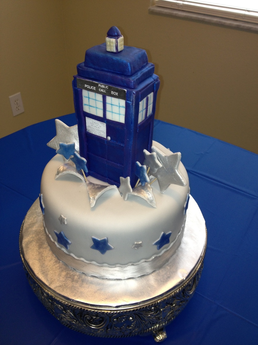 Dr Who Birthday Cake
 Dr Who Tardis Cake The Tardis Is Where The Dr Travels