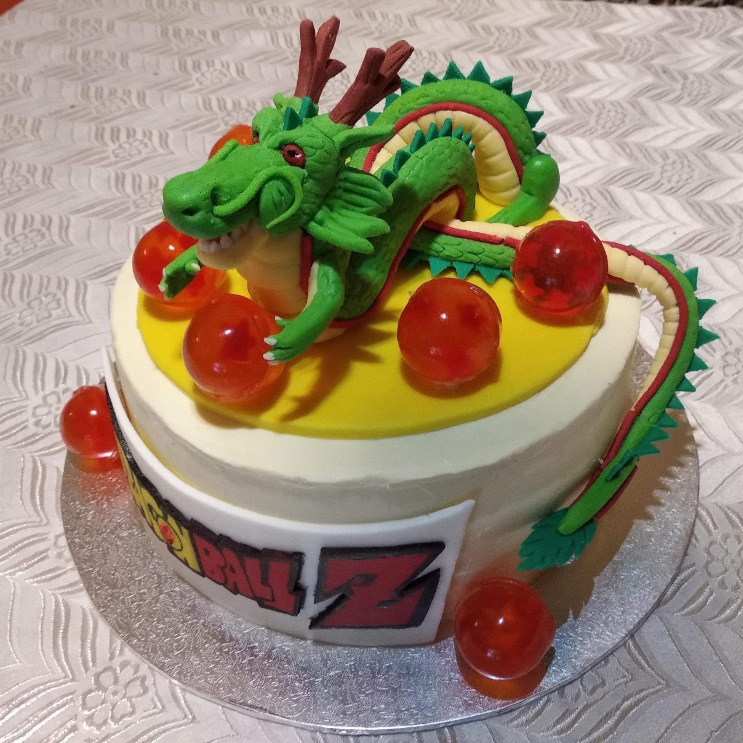 Dragon Ball Z Birthday Cake
 DBZ Birthday Cake for my Brother dbz