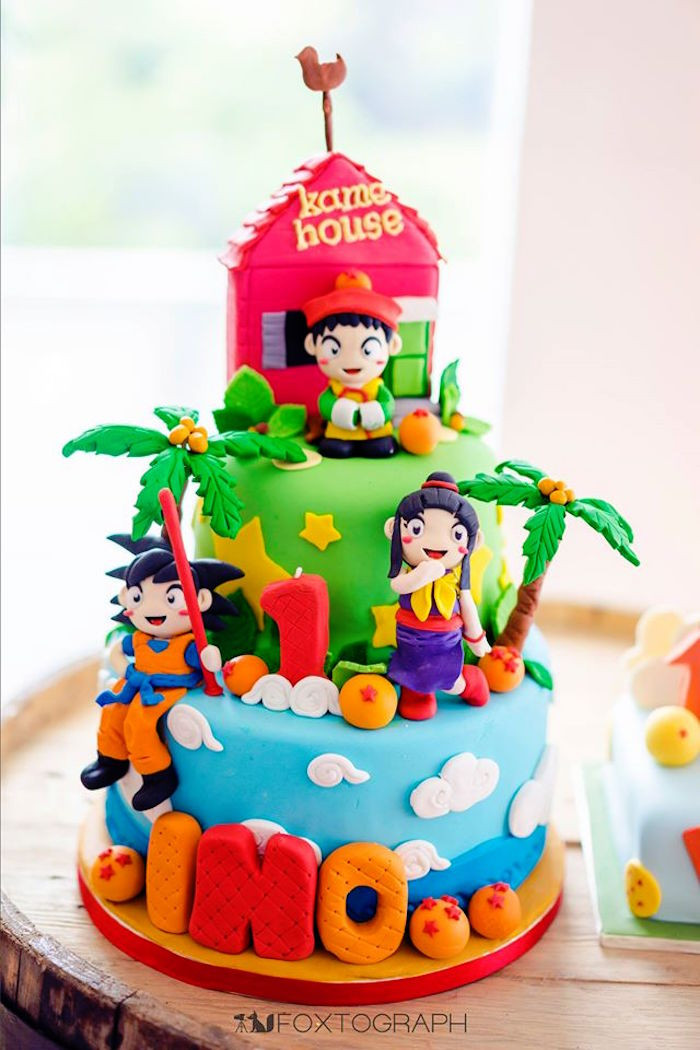 Dragon Ball Z Birthday Cake
 Kara s Party Ideas Dragon Ball Themed Birthday Party