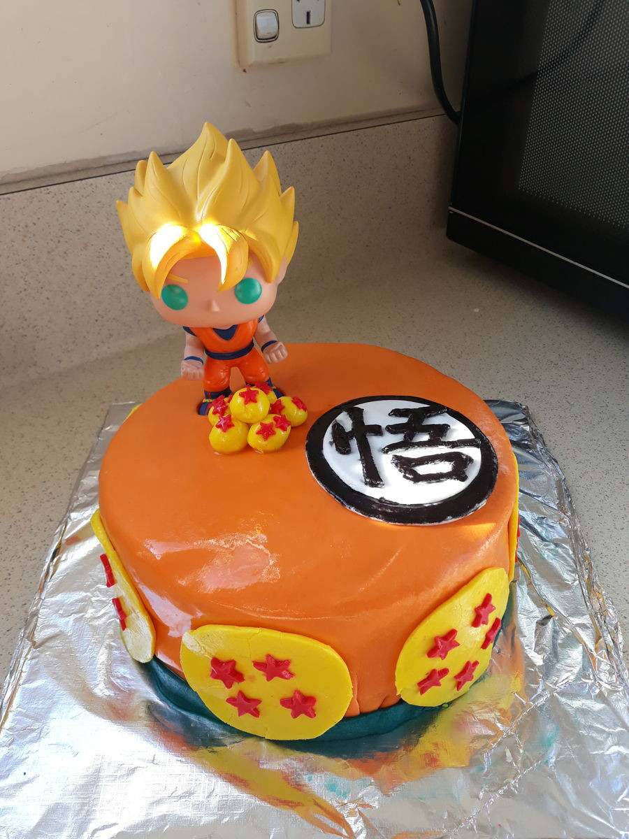 Dragon Ball Z Birthday Cake
 Dragon Ball Z Cake CakeCentral