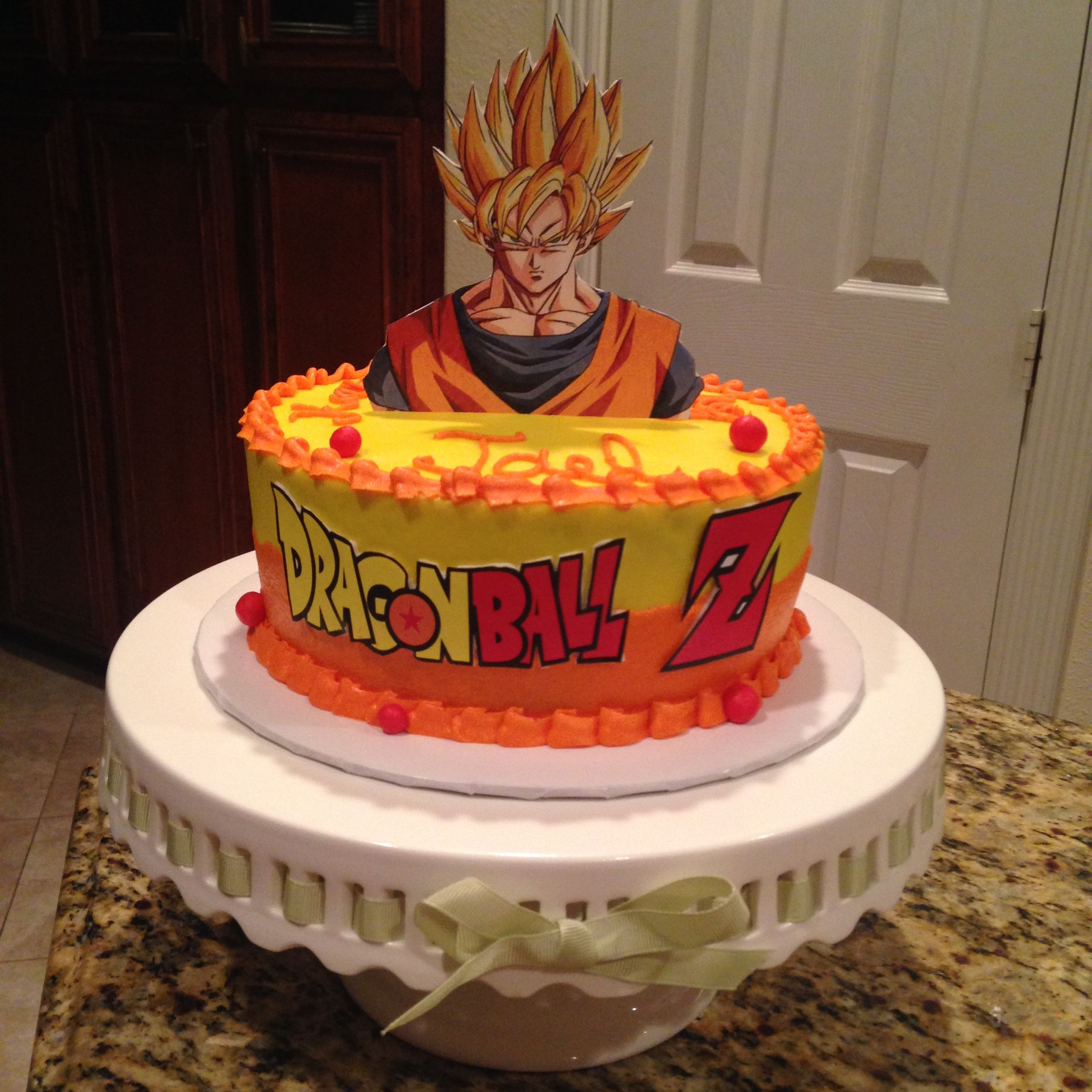 Dragon Ball Z Birthday Cake
 Dragonball Z birthday cake