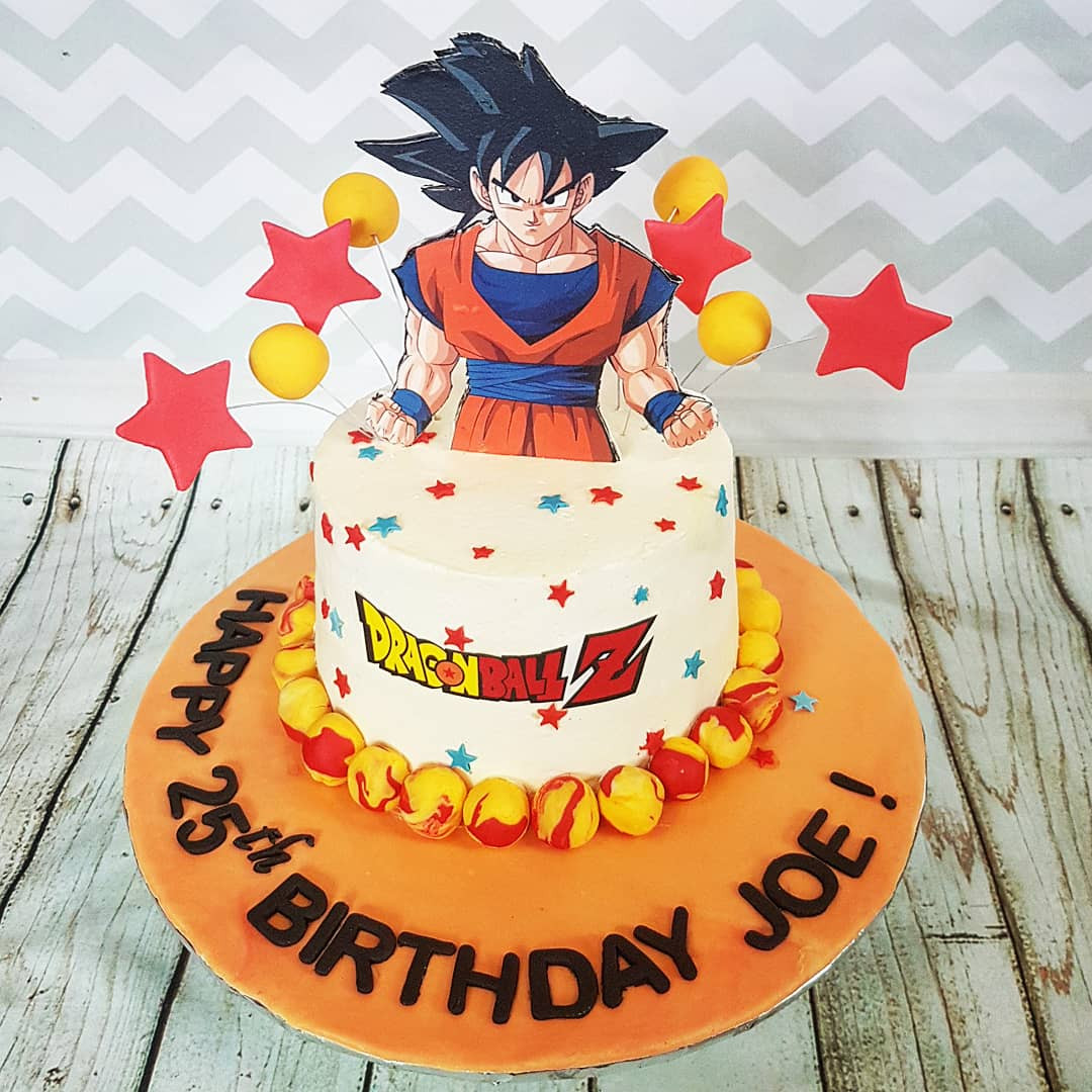 Dragon Ball Z Birthday Cake
 Cakes By Mehwish Bespoke Cakes for Every Occasion