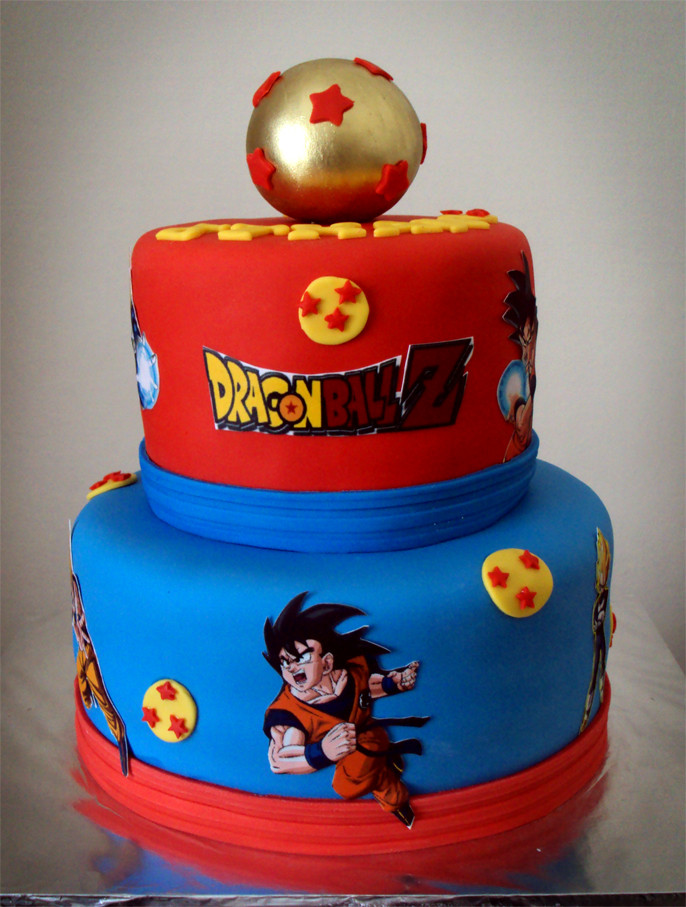 Dragon Ball Z Birthday Cake
 Fourth Birthday Celebration The DBZ Fan Club Board