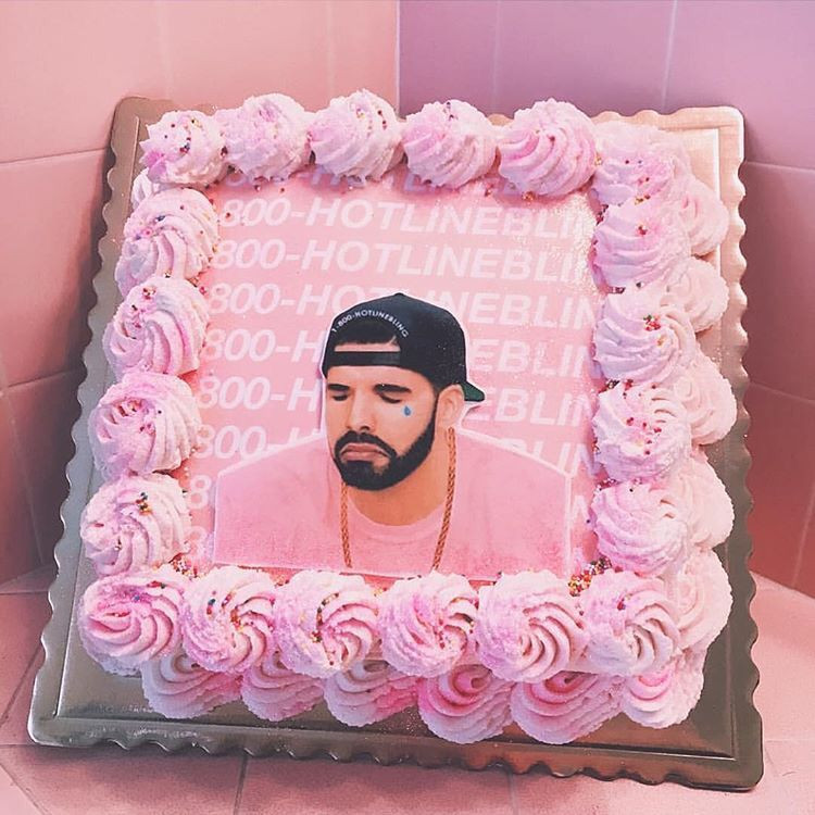 Drake Birthday Cake
 Pinterest Niki Lola Monroe