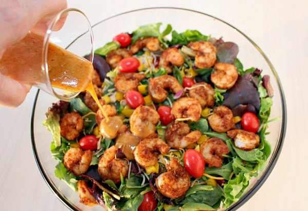 Dressing For Shrimp Salad
 Southwest Shrimp Salad with Spicy Honey Lime Dressing