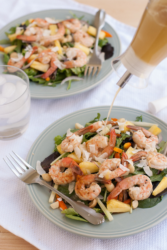 Dressing For Shrimp Salad
 Grilled Shrimp Salad with Pina Colada Dressing for Zing