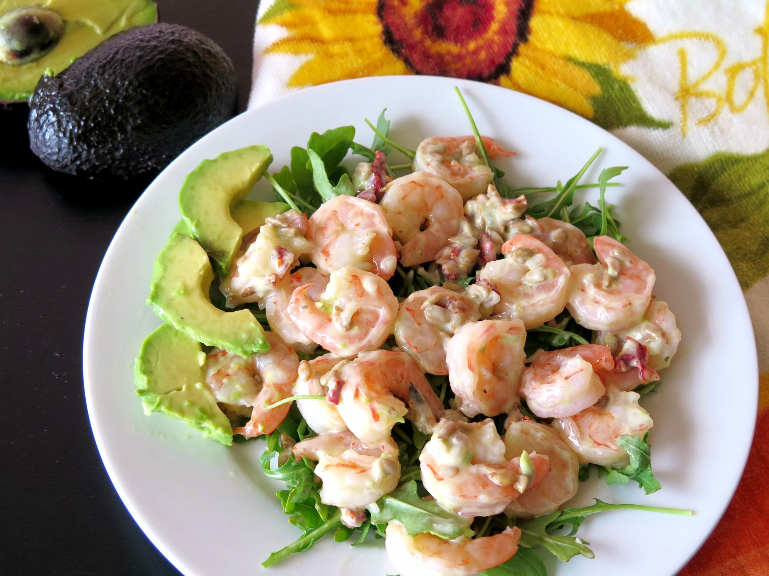 Dressing For Shrimp Salad
 Shrimp Salad with Avocado Ranch Dressing SundaySupper