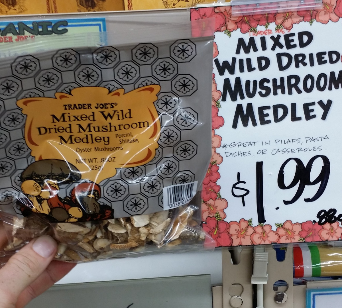 Dried Porcini Mushrooms Trader Joe'S
 Trader Joe’s Mixed Wild Dried Mushroom Medley