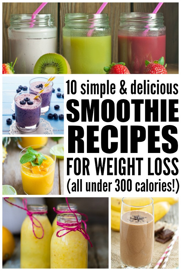 Drinking Smoothies To Lose Weight
 15 smoothies under 300 calories to help you lose weight