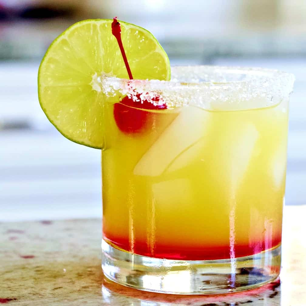 Drinks To Make With Tequila
 Malibu Sunset Cocktail Mixed Drink Recipe Homemade Food