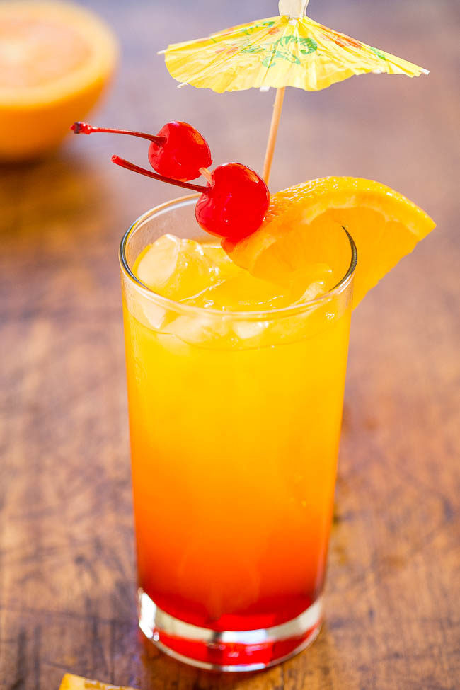 Drinks To Make With Tequila
 Tequila Sunrise Averie Cooks