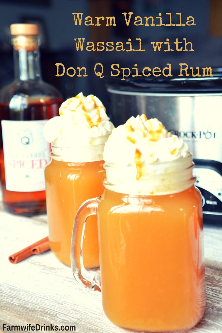 Drinks With Spiced Rum
 Warm Vanilla Wassail with Spiced Rum The Farmwife Drinks