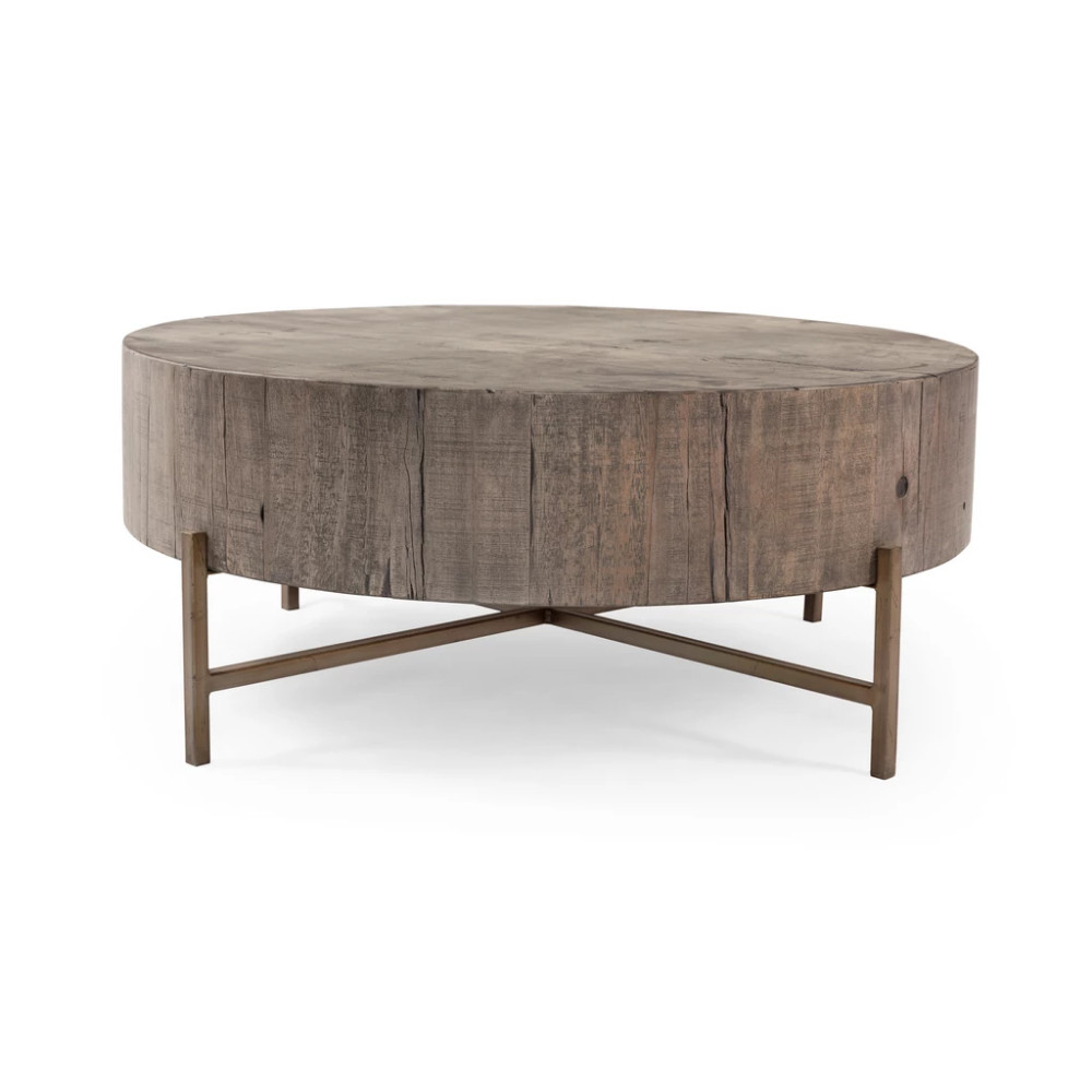 Drum Tables Living Room
 Tinsley Coffee Table in Various Colors