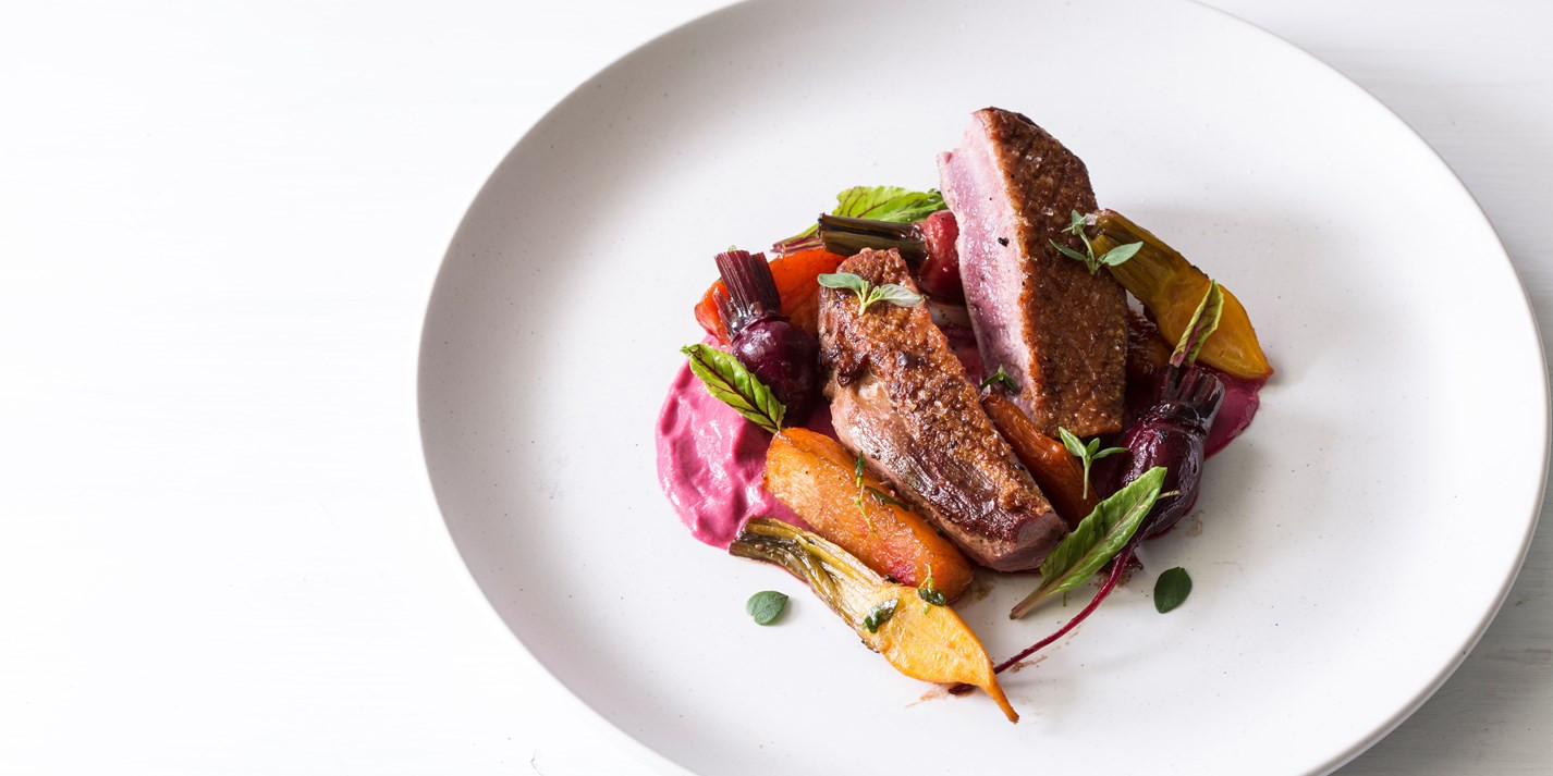 Duck Breast Recipes
 Duck Breast Recipe with Beetroot Purée Great British Chefs