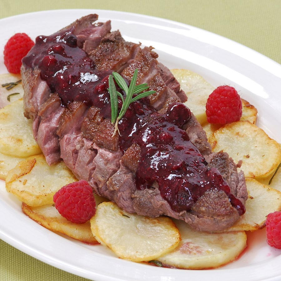 Duck Breast Recipes
 Duck Breast With Berry pote Recipe
