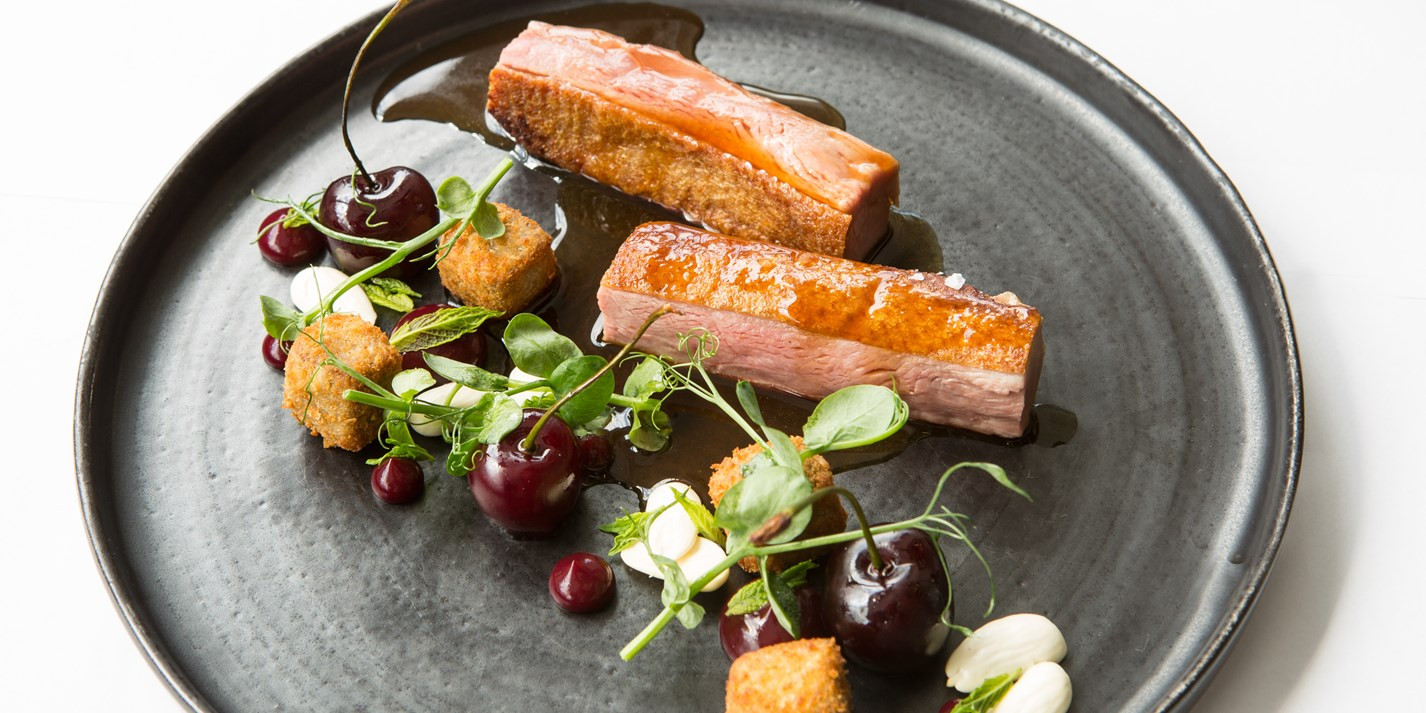 Duck Breast Recipes
 Crispy Duck Breast and Leg with Cherries Recipe Great