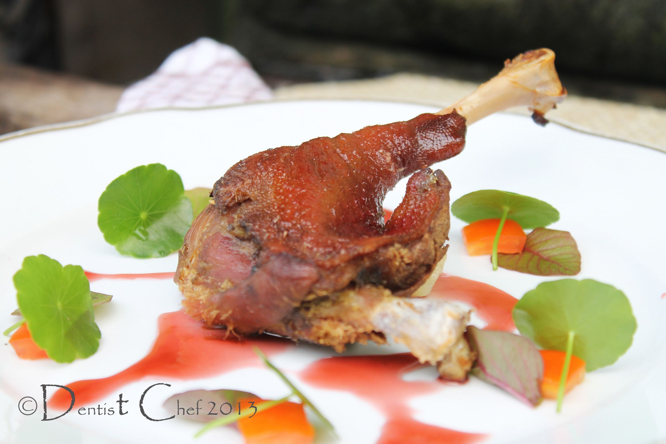 Duck Confit Recipes
 Duck Confit with Crispy Skin and Reduced Wine Sauce