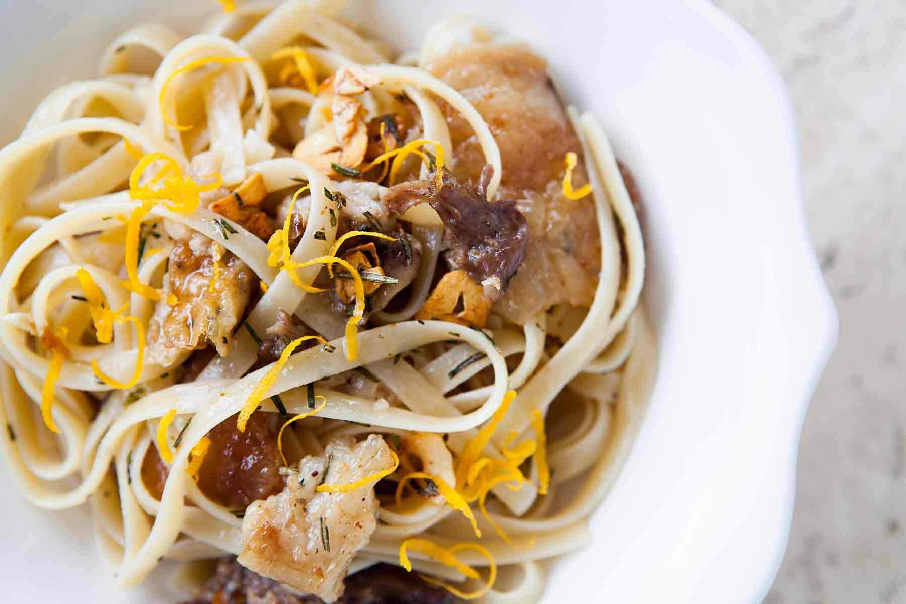 Duck Confit Recipes
 Pasta with Slow Roasted Duck Confit Recipe