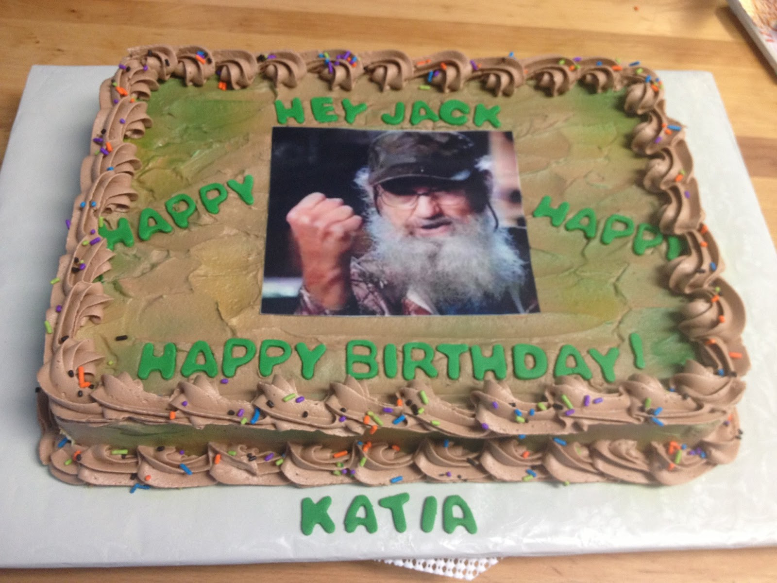 Duck Dynasty Birthday Cake
 Ashlynn Leigh Cakes A Duck Dynasty Cake