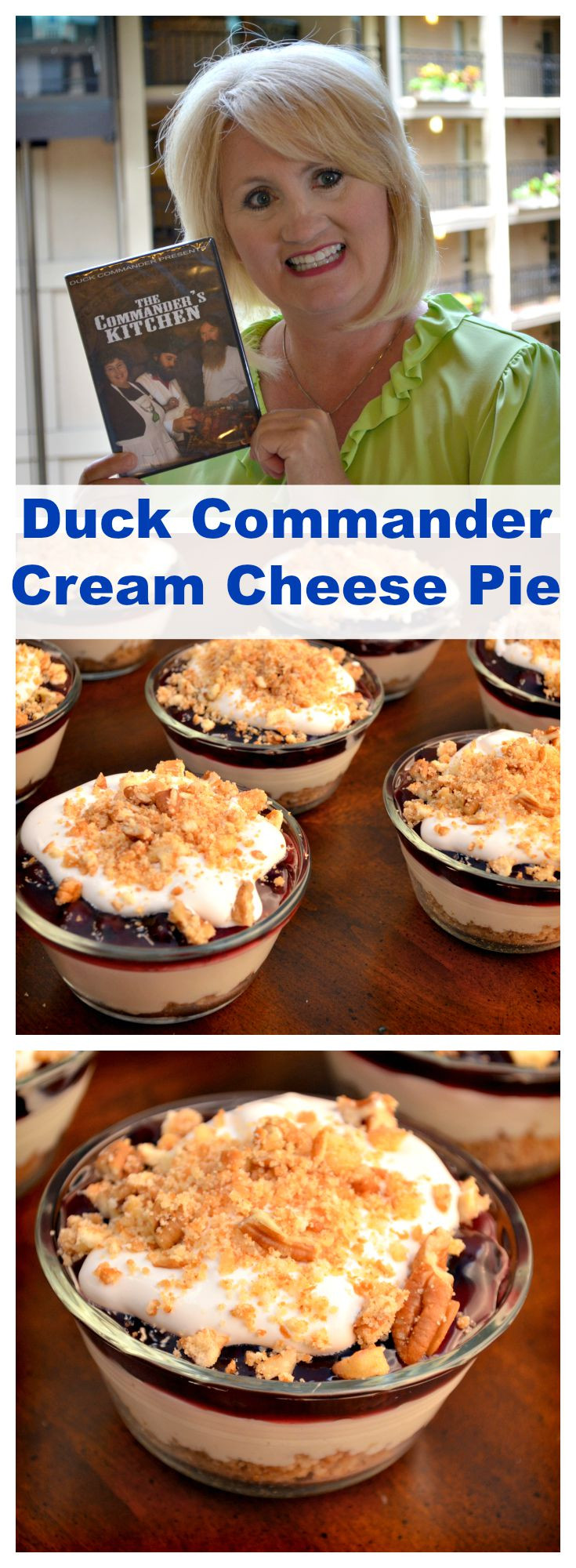 Duck Dynasty Recipes
 DUCK MANDER DUCK DYNASTY CREAM CHEESE PIE