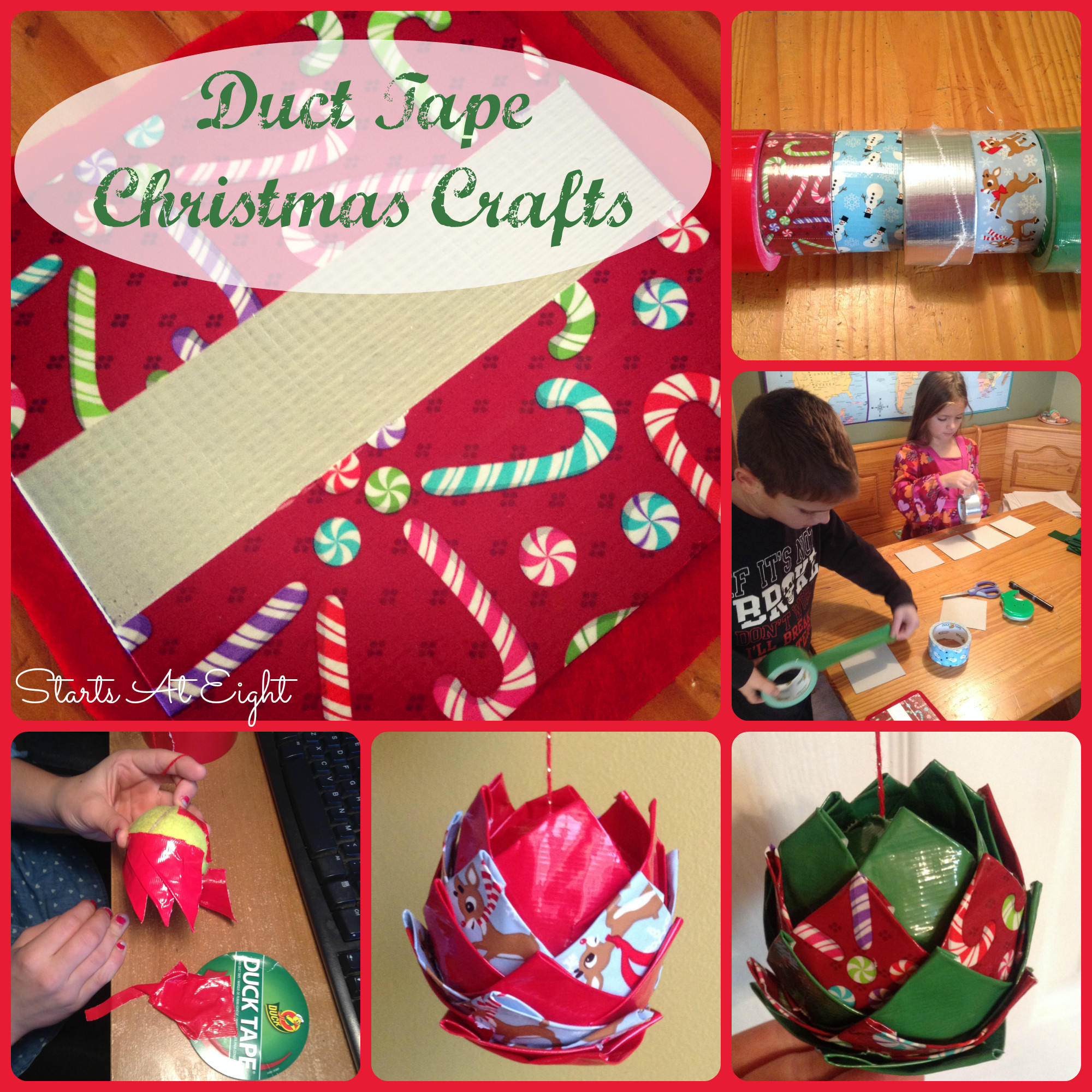 Duct Tape Projects For Kids
 Duct Tape Christmas Crafts StartsAtEight