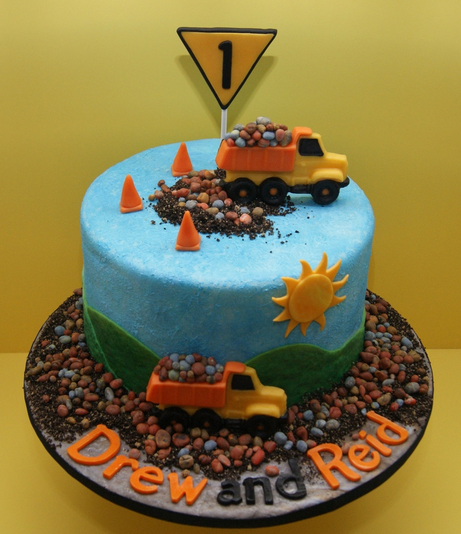 Dump Truck Birthday Cake
 My Dumptruck Birthday Cake CakeCentral