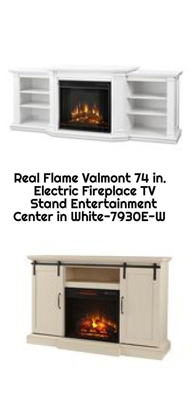 Duraflame Electric Fireplace Tv Stand
 Real Flame Valmont 74 in Electric Fireplace TV Stand