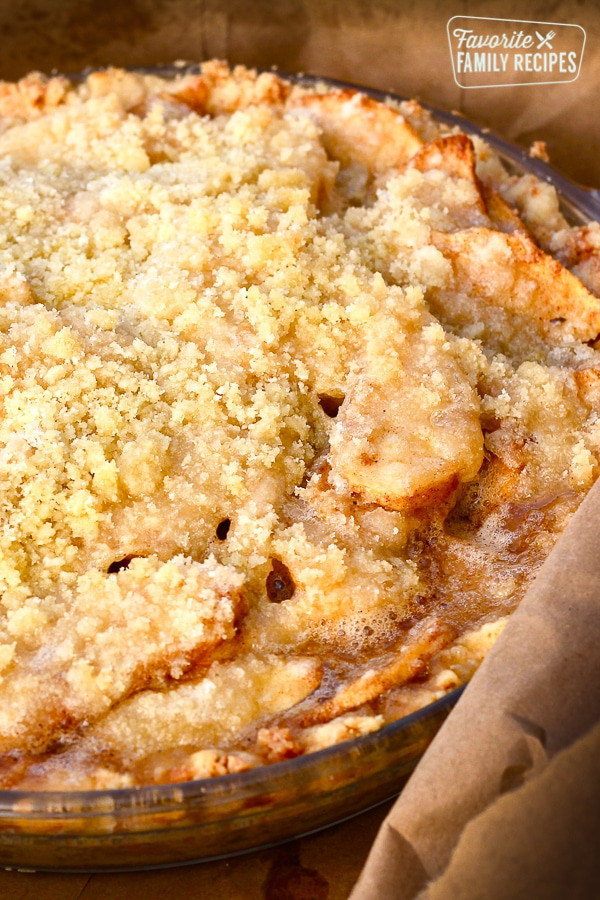 Dutch Apple Pie Topping Recipe
 Dutch Apple Pie With Crumble Topping Favorite Family