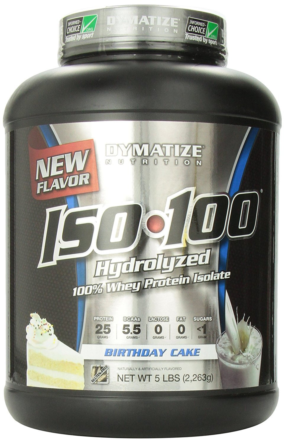Dymatize Iso 100 Birthday Cake
 Cheapees Dymatize Iso 100 Birthday Cake 5 lbs 2263g
